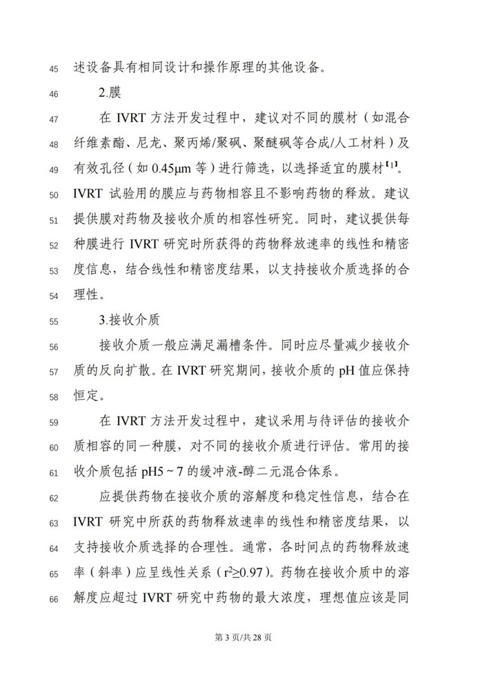 關于公開征求《局部起效化學仿制藥體外釋放（IVRT）與體外透皮（IVPT）研究技術指導原則（征求意見稿）》意見的通知