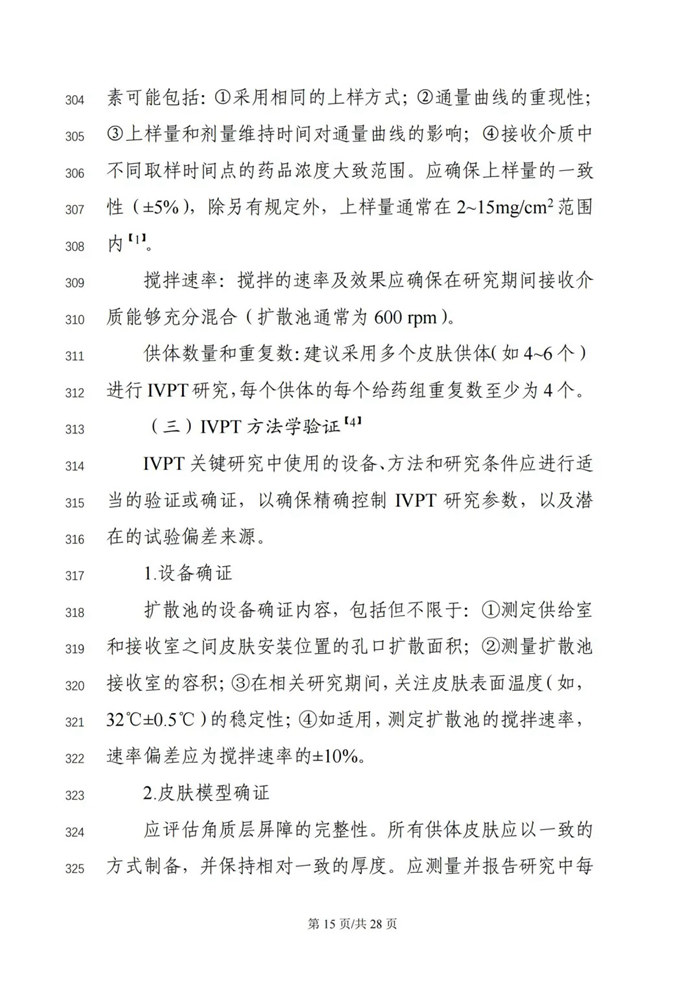 關于公開征求《局部起效化學仿制藥體外釋放（IVRT）與體外透皮（IVPT）研究技術指導原則（征求意見稿）》意見的通知